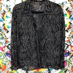 Silk Ribbon Embroidery Fancy topper